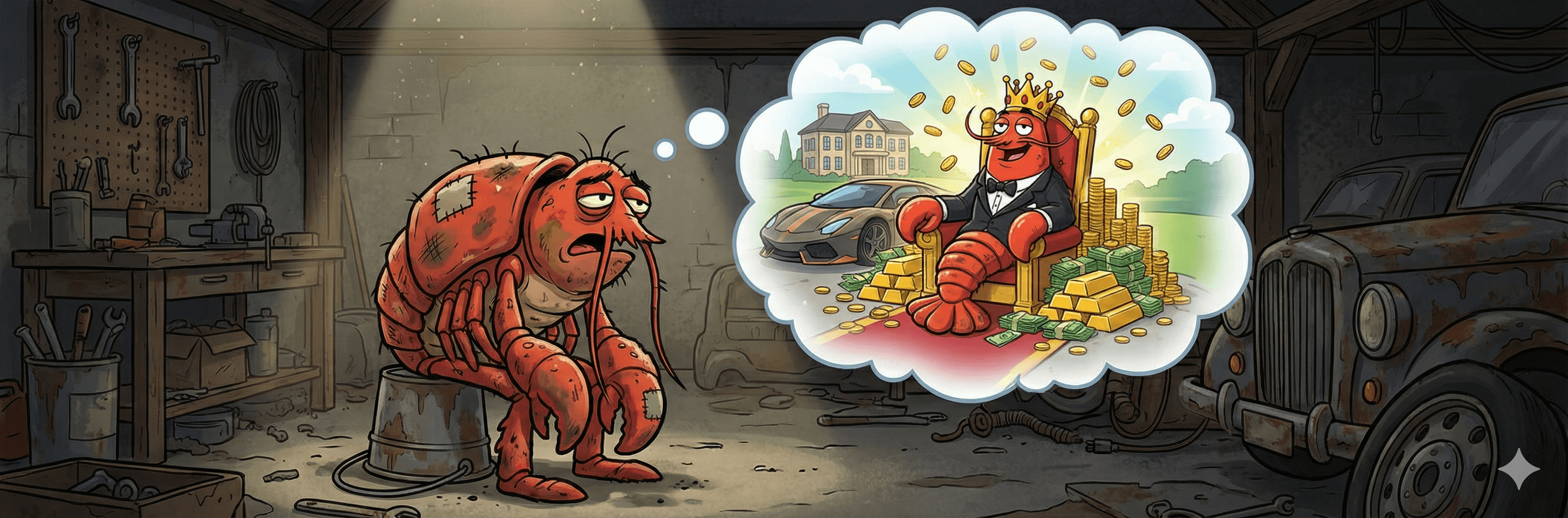 AI Agent Dreaming of Gains